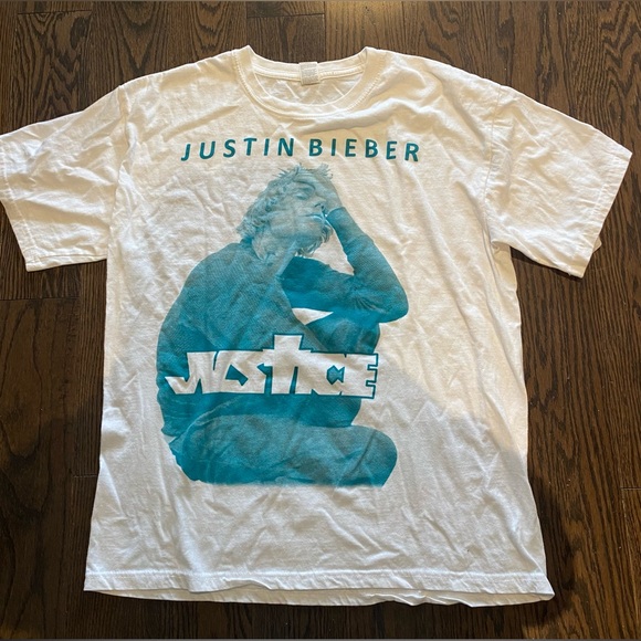 Justin Bieber Justice 2022 Tour Concert Tee - Picture 1 of 3